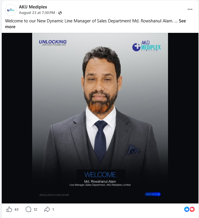 Facebook post
